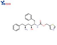 (2S,3S,5S)-5-氨基-2-(N-((5-噻唑基)-甲氧羰基)氨基)-1,6-二苯基-3-羥基己烷
